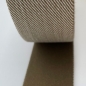 Mobile Preview: Gurtband 4 cm "Twill" aalbraun
